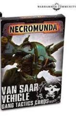 Necromunda Van Saar Vehicle Gang Tactics Cards 301-26